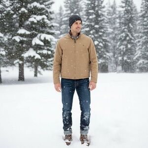 Vintage Polo by Ralph Lauren Tan Jacket - Mr. Style even in play.